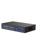 CP-UNW-HPU4H2-48 | 6 Port PoE Switch (4 PoE + 2 Uplink)