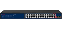 CP-ANW-HPU24G2F2-N30 | 24 Port AI PoE Switch (24 PoE + 2 Gigabit + 2 SFP)