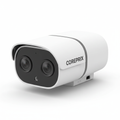 Coreprix 4MP IP Color Dual Dome Camera POE Inbuilt MIC