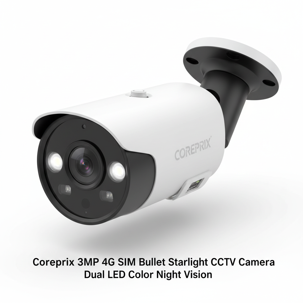 Coreprix 3MP 4G Bullet Starlight Camera