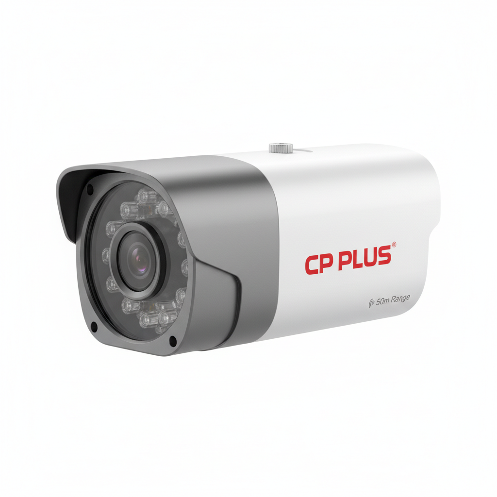 CP-Plus 8MP Dual Light Bullet Camera 50Mtr