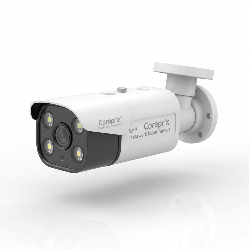 Coreprix 5MP IP Color Night Dual Bullet Camera