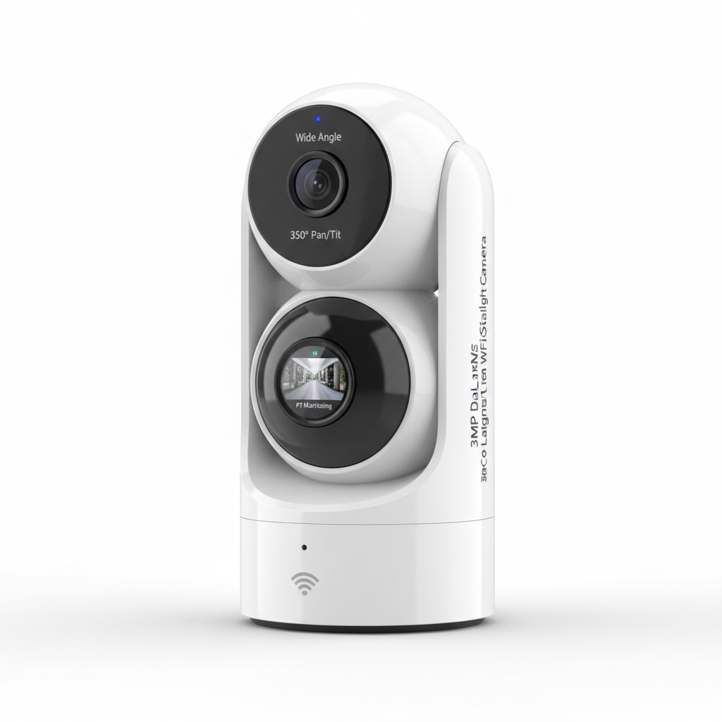 Coreprix 3MP WiFi Dual Lens Starlight Camera