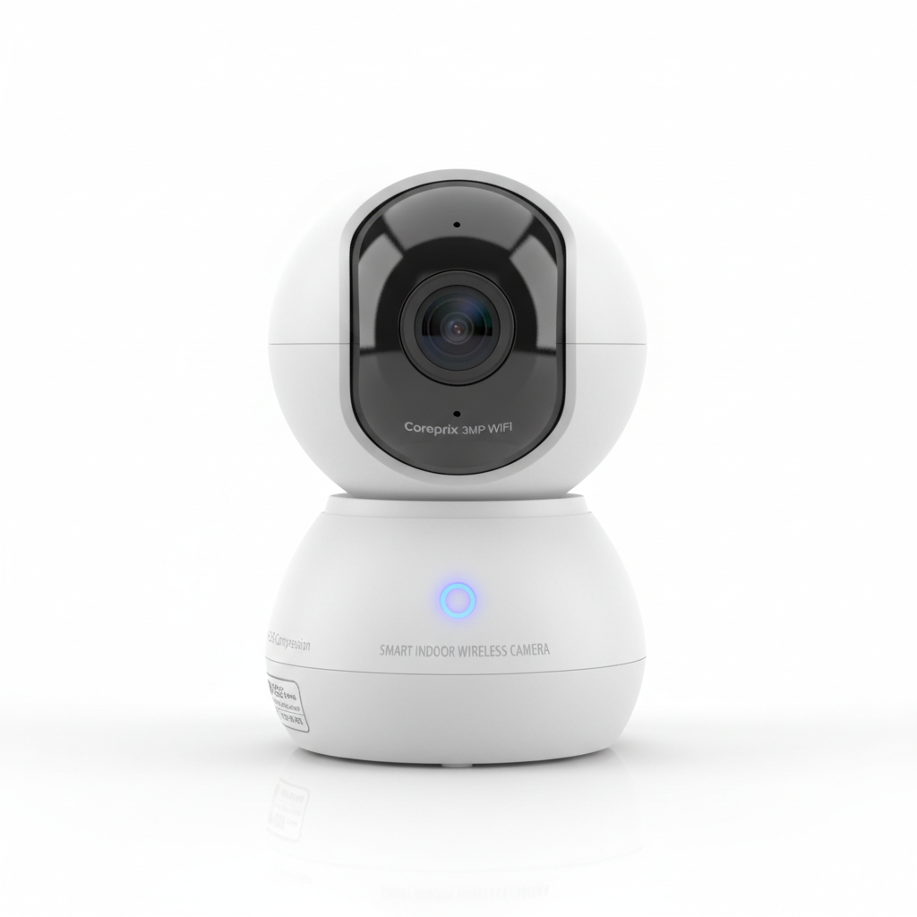 Coreprix 3MP WiFi 360° Indoor Camera