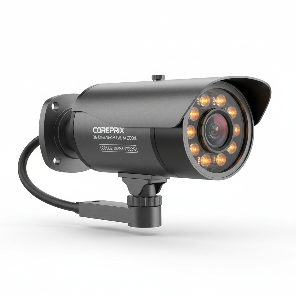 Coreprix 5MP IP Varifocal Motorised Bullet Camera