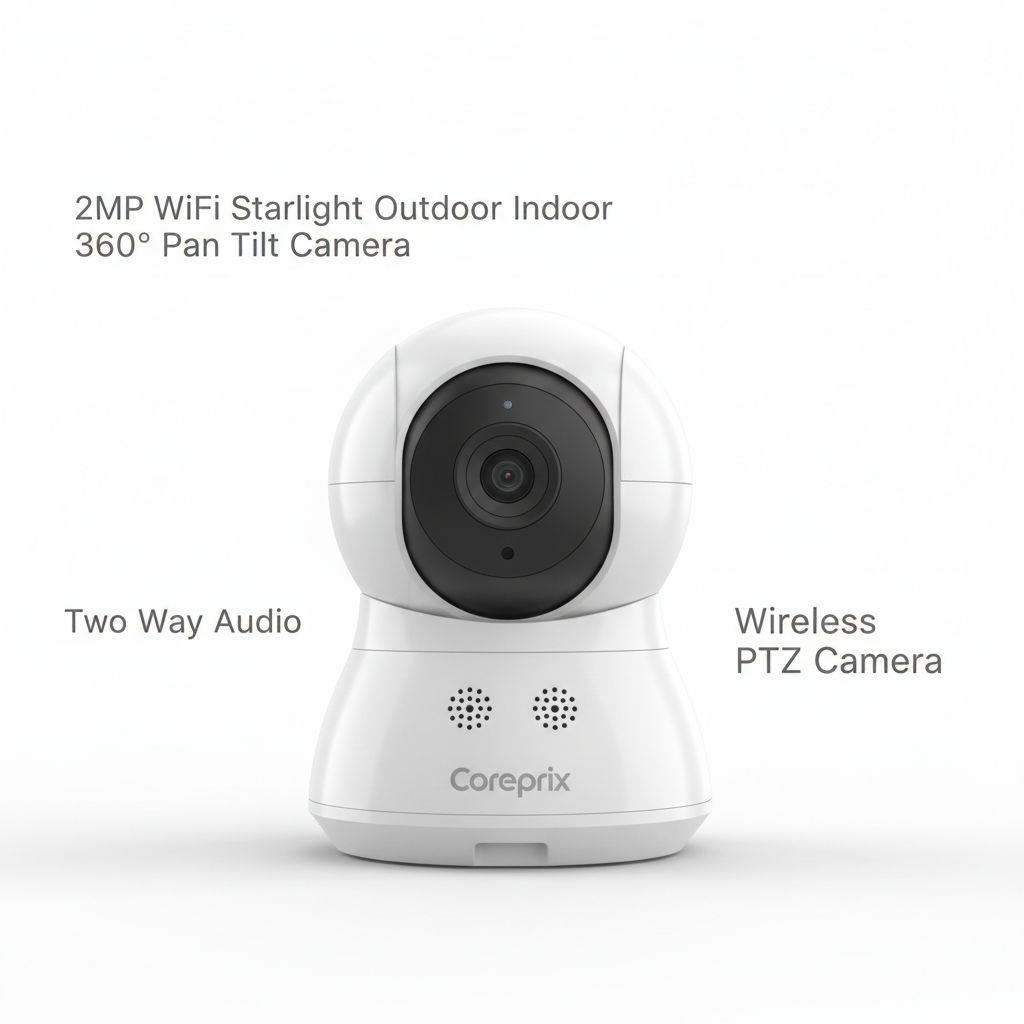 Coreprix 2MP WiFi Starlight Outdoor Camera