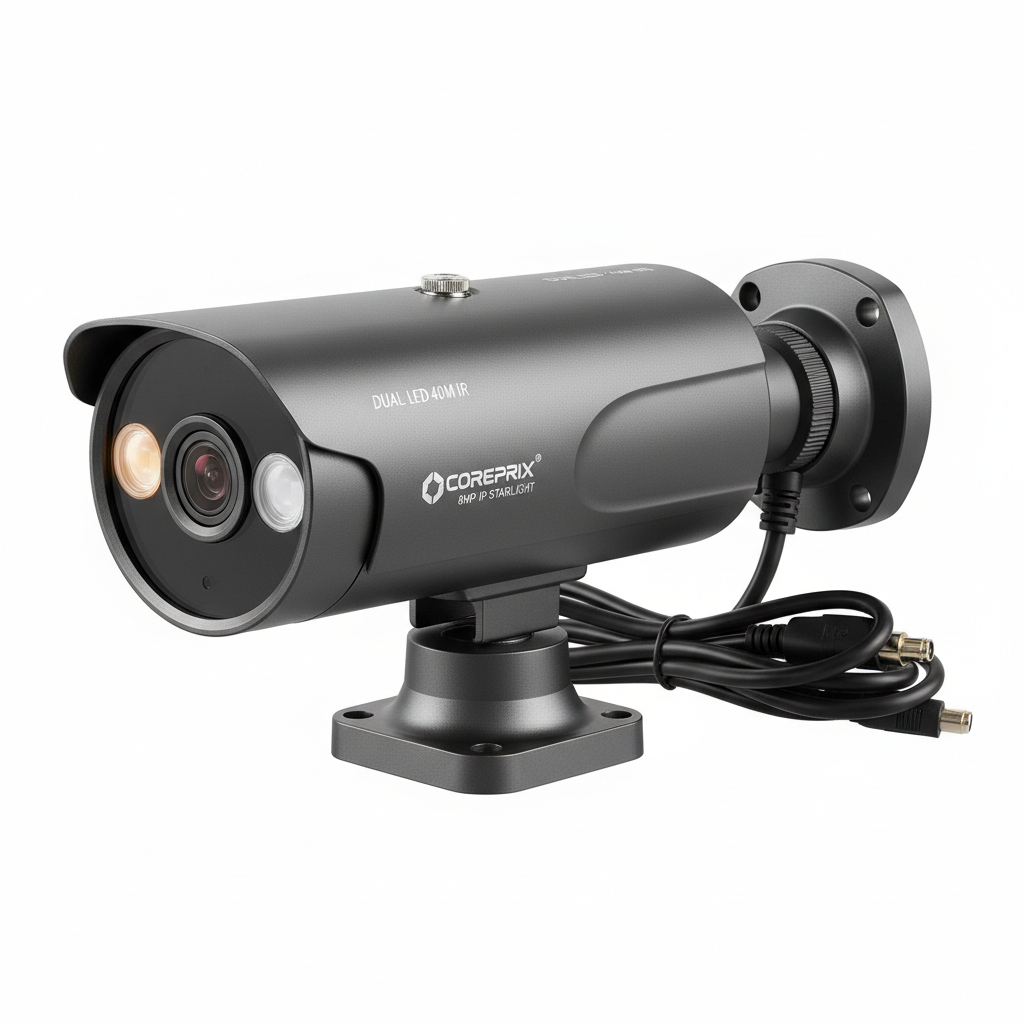 Coreprix 8MP IP Bullet Starlight Camera