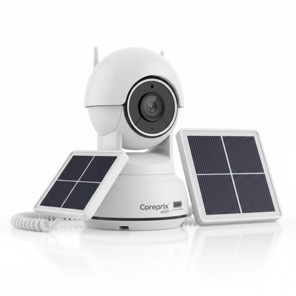 Coreprix 4MP Solar PT Camera
