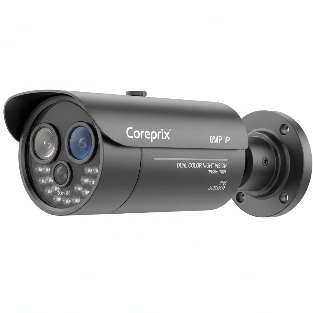 Coreprix 8MP IP Metal Bullet Starlight Dual